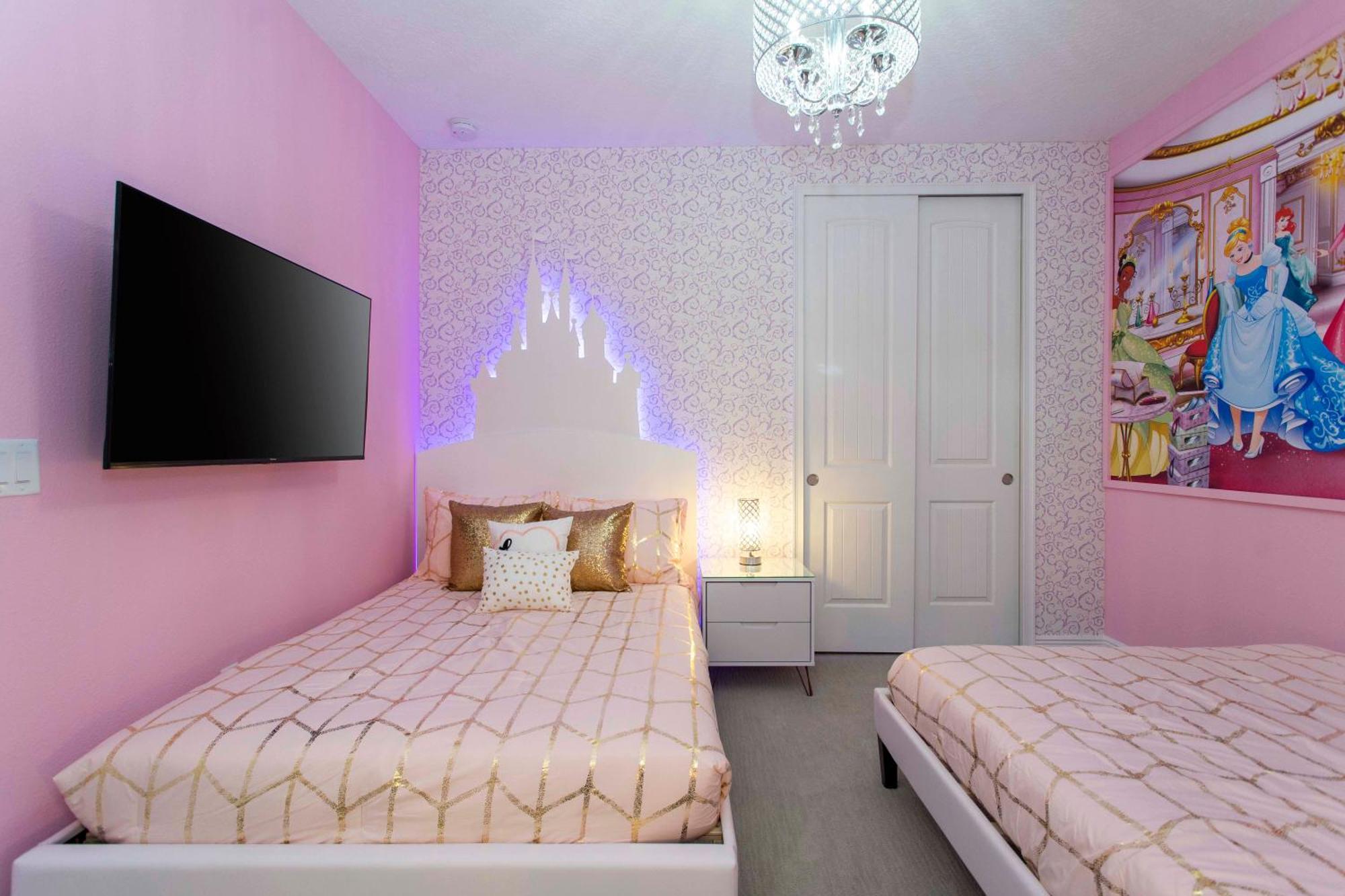 Beautiful Themed Single Home With Private Pool And Game Room Ec0405 ออร์ลันโด ภายนอก รูปภาพ