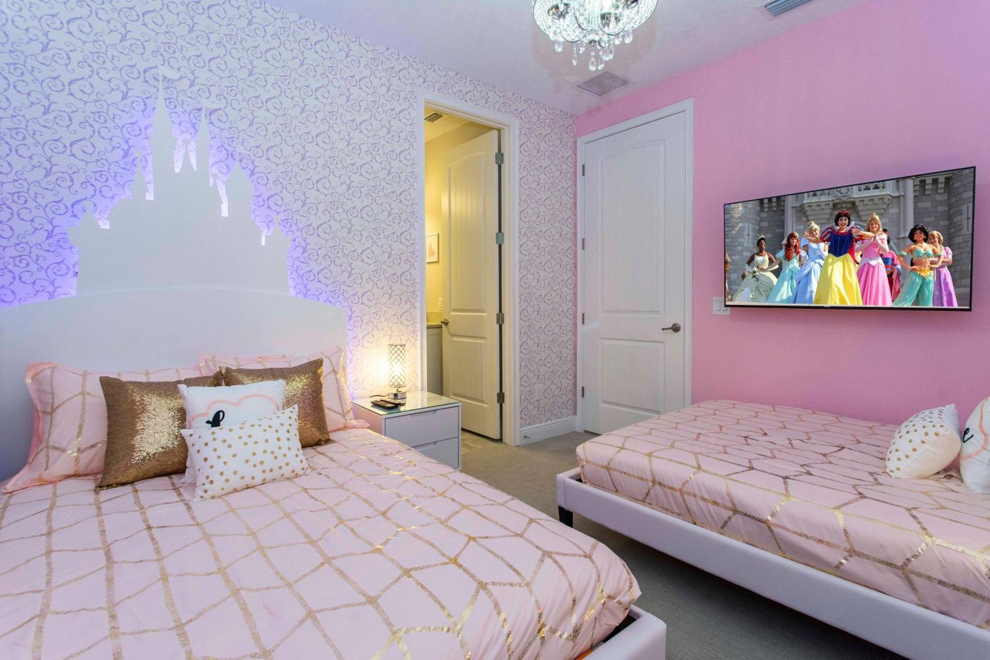 Beautiful Themed Single Home With Private Pool And Game Room Ec0405 ออร์ลันโด ภายนอก รูปภาพ