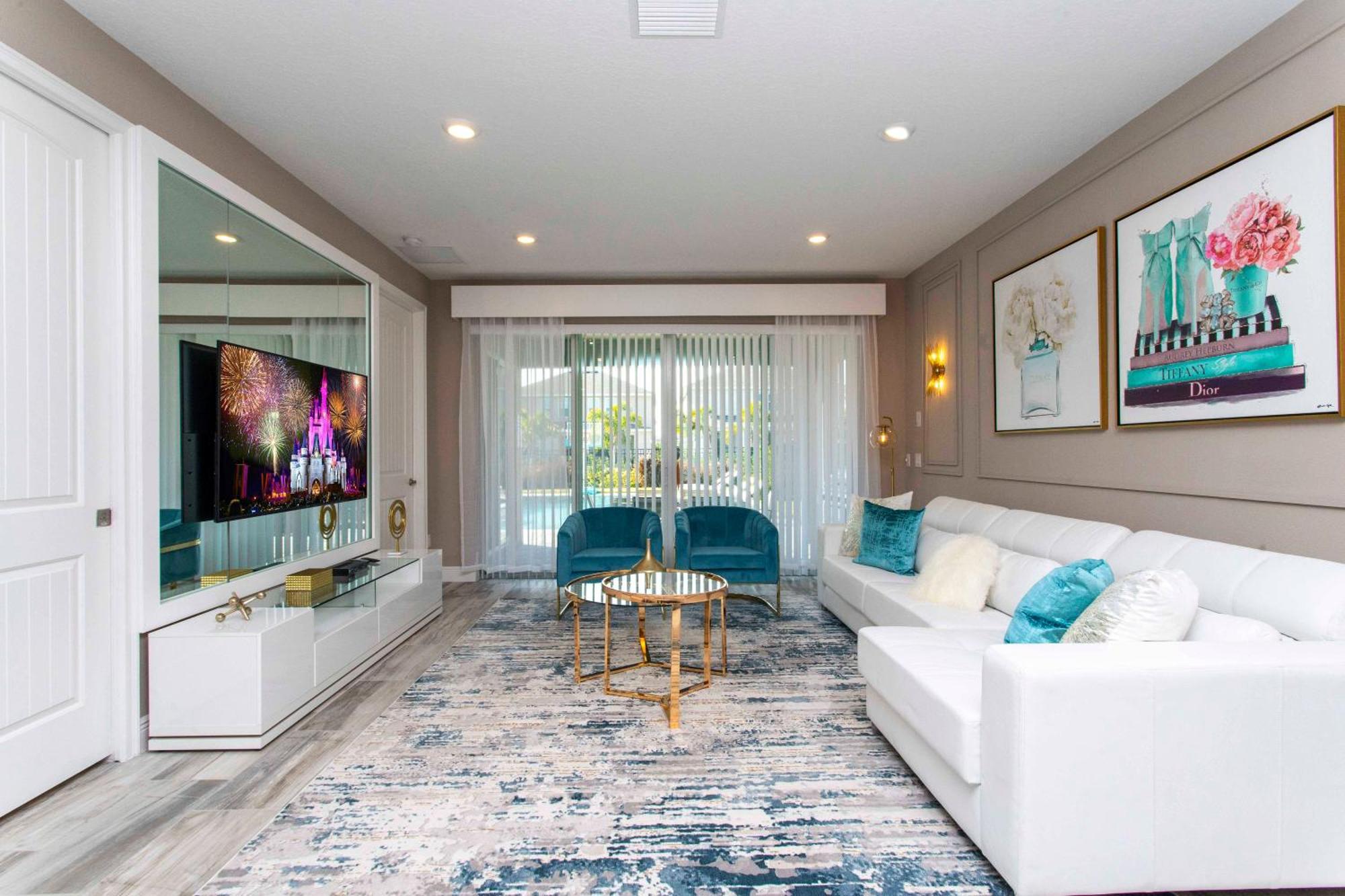 Beautiful Themed Single Home With Private Pool And Game Room Ec0405 ออร์ลันโด ภายนอก รูปภาพ